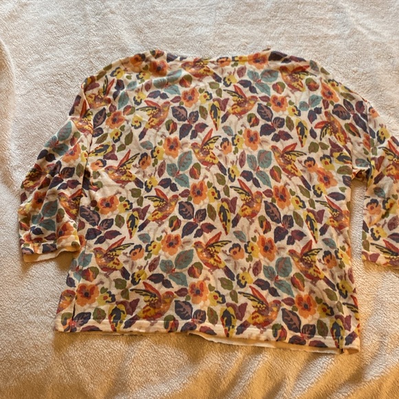 Garnet Hill Merino cardigan - Picture 6 of 7